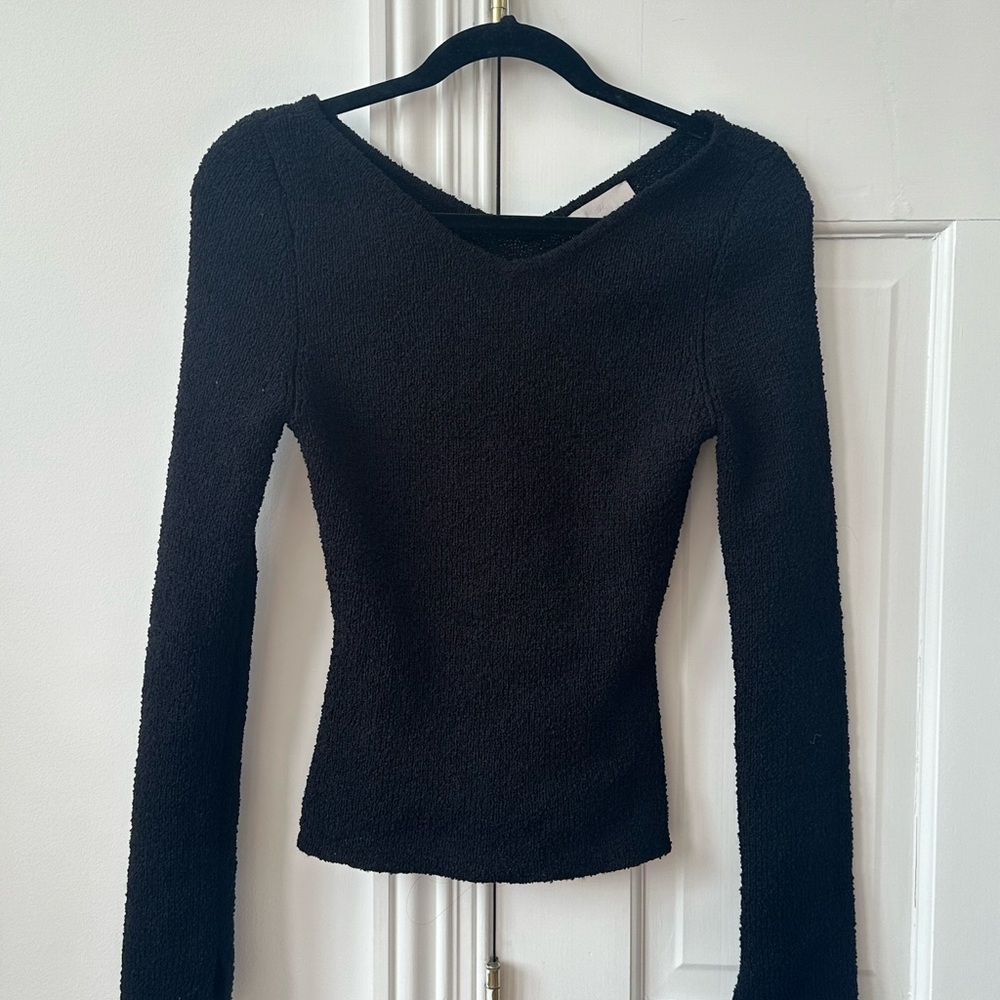 Elegant Black Women's Sweater